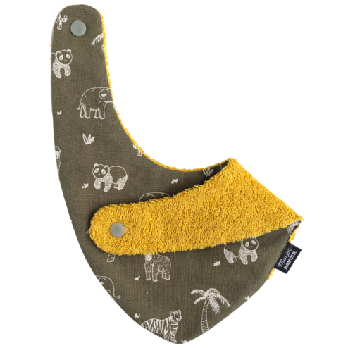 Bavoir bandana - animaux de...