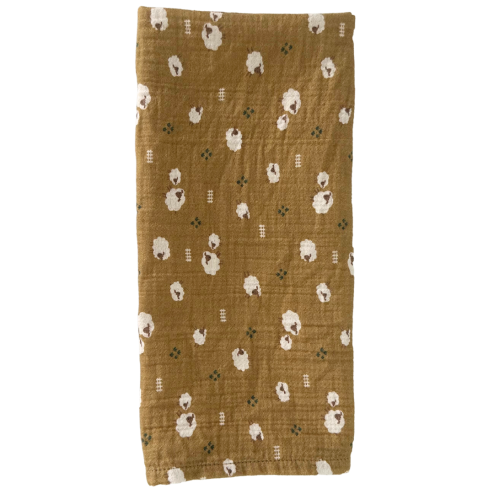 Sheep pattern scarf -...