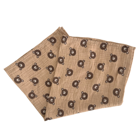 Foulard motif Ourson -...