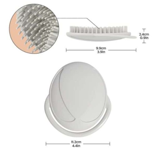 Brosse en silicone souple -...